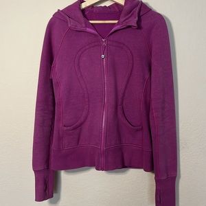 Lululemon Scuba Full-Zip Hoodie, Purple, Size 8